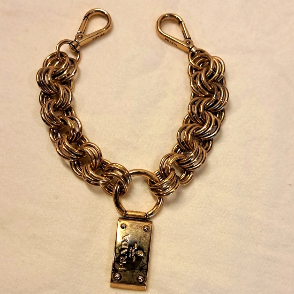 Prada Gold-Tone Chain Bag Chain - Picture 4 of 9